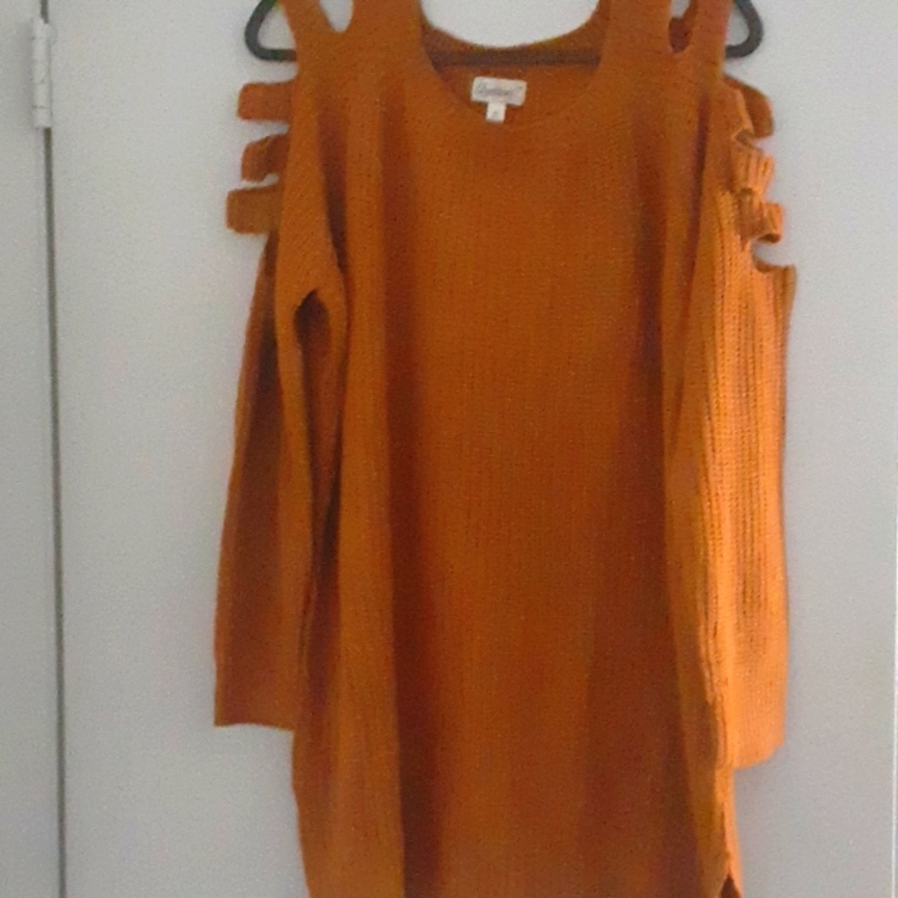 Orange Sweater